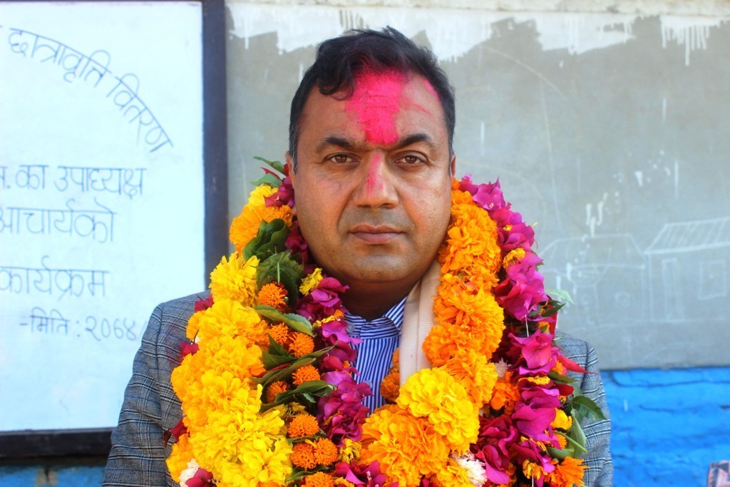 समाजसेवी आचार्यलाई जन्मगाउँमा सम्मान